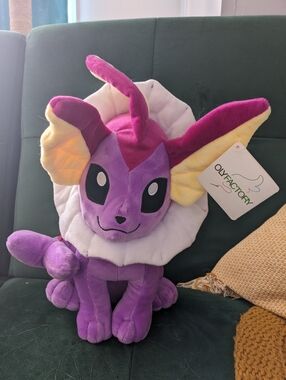 Pokemon Vaporeon Shiny Plush Oly Factory